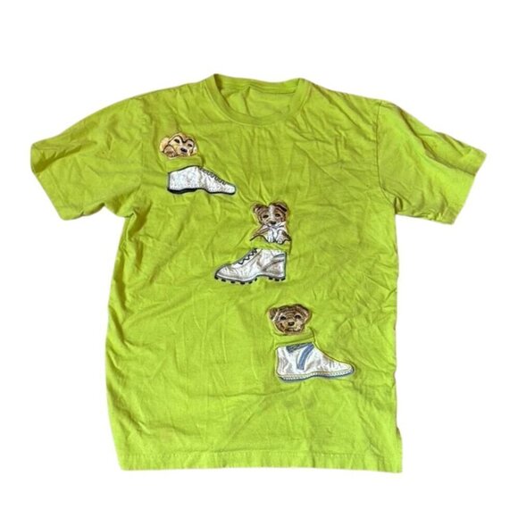 Vintage Tops - VINTAGE PUPPY TEE, 100% cotton, medium